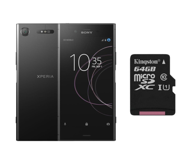 Sony Xperia XZ1 G8342 Dual SIM Black + 64GB - 430792 - zdjęcie